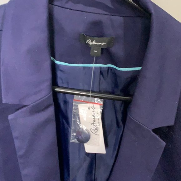 Reitmans Navy Blue Blazer - Picture 4 of 6
